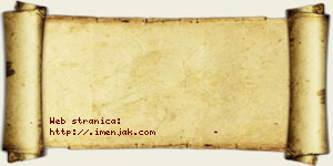 Emilija Najdanović vizit kartica